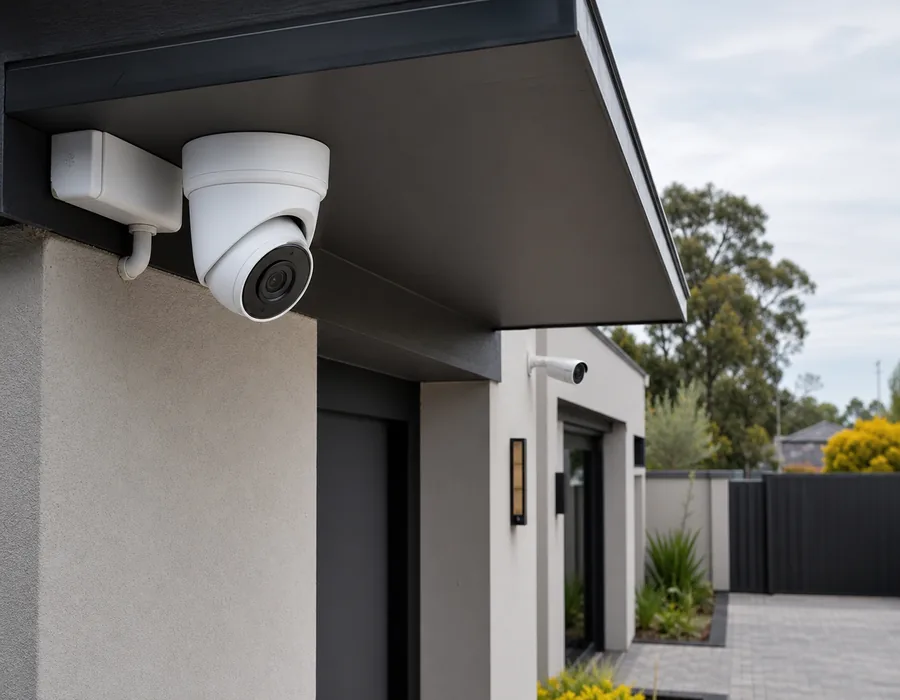 Security camera installation at a residential or commercial property in Gauteng